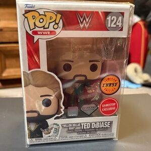 Funko Pop Diamond Collection Ted DiBiase - Black, Gold, Red Accents
